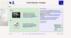 Desktop Screenshot of hinnerk.ruemenapf.de