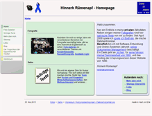 Tablet Screenshot of hinnerk.ruemenapf.de